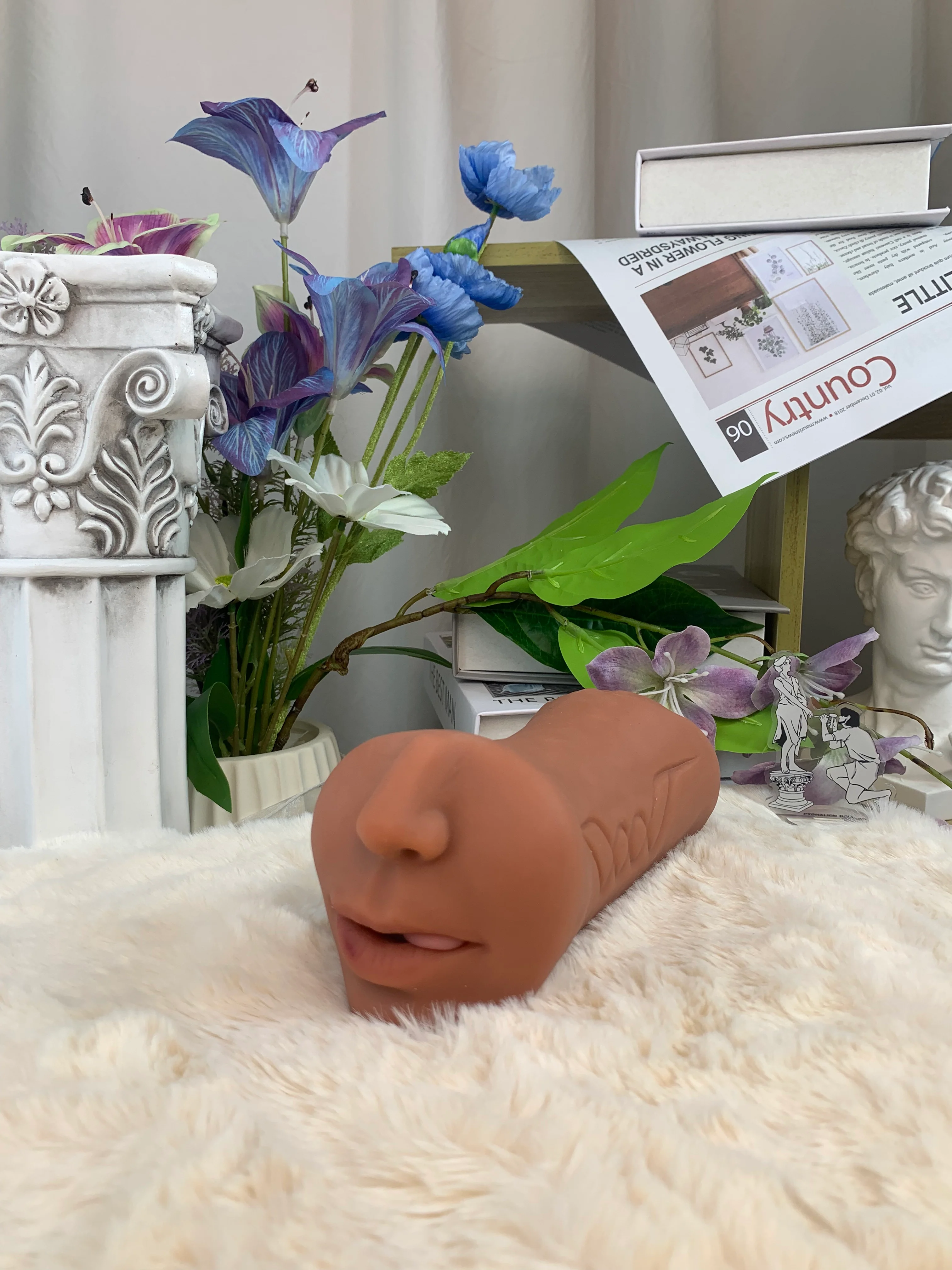 Free shipping丨3 in 1 Male Masturbator, Double-Ended Toy with Vagina & Anus & Mouth - Image 3