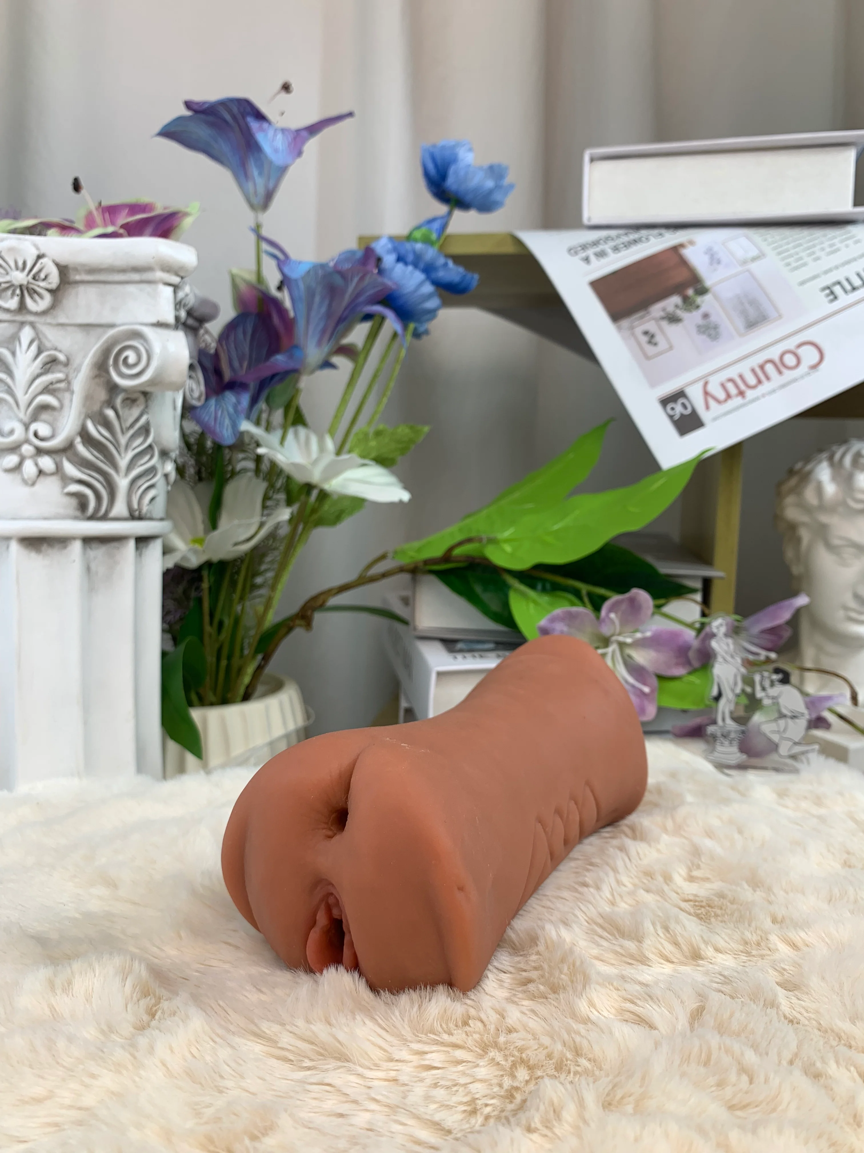 Free shipping丨3 in 1 Male Masturbator, Double-Ended Toy with Vagina & Anus & Mouth - Image 6