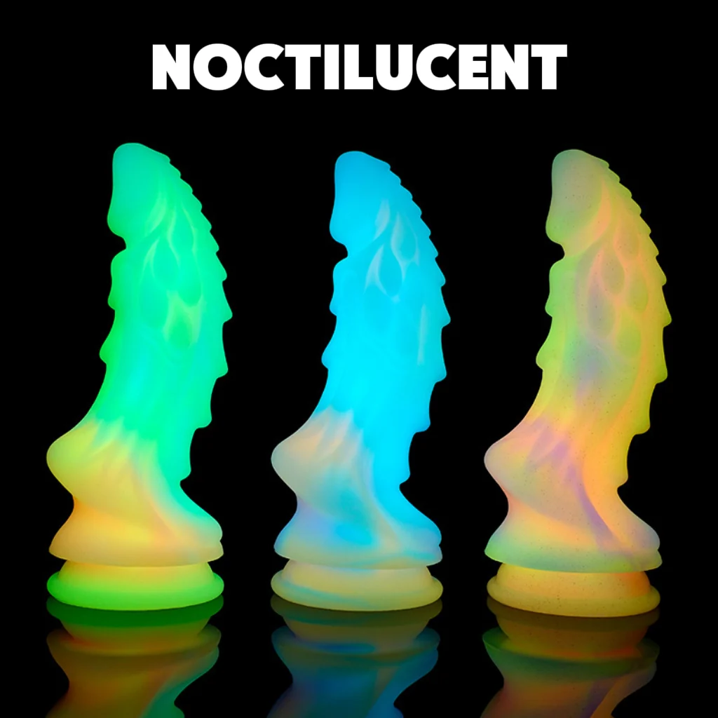 Free shipping丨Colorful Dragon-Shape Dildo with Strong Suction Cup, Adult Toy for Women - Image 3