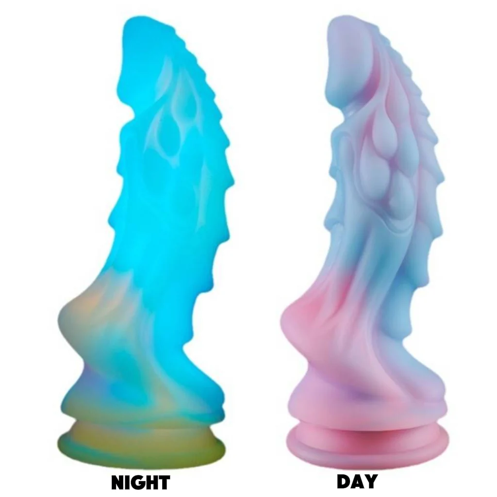 Free shipping丨Colorful Dragon-Shape Dildo with Strong Suction Cup, Adult Toy for Women - Image 4